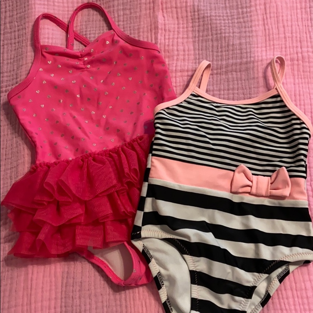 2 Circo EUC Toddler Girl Swimsuits